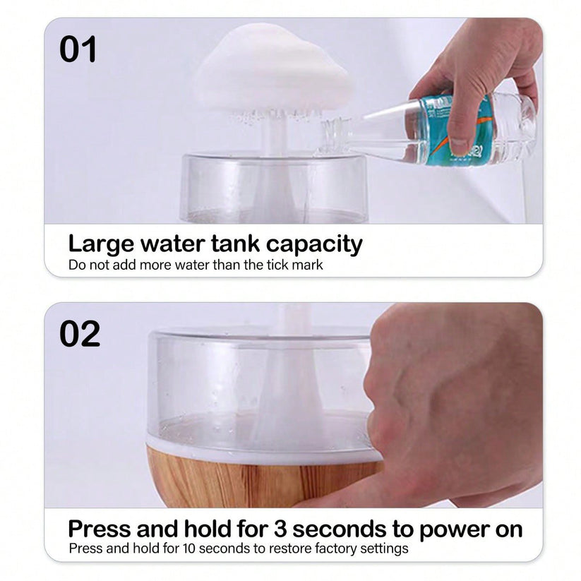 Cloud Rain Humidifier | مرطب هواء السحابة الممطرة 🌧️