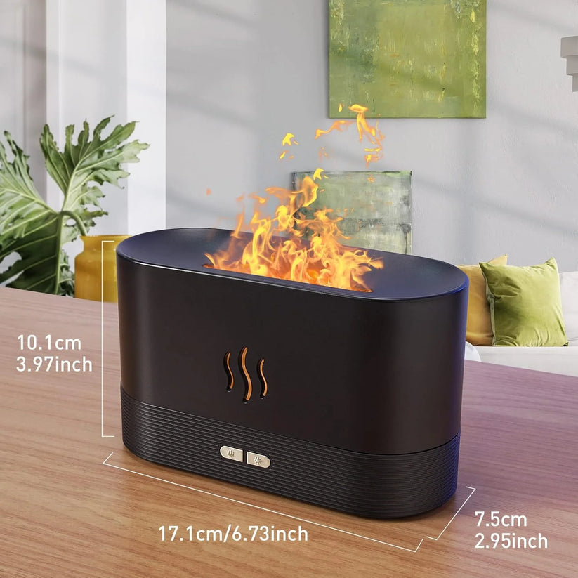Flame Aroma Diffuser LA-0630-1 | موزّع الروائح بتأثير اللهب LA-0630-1
