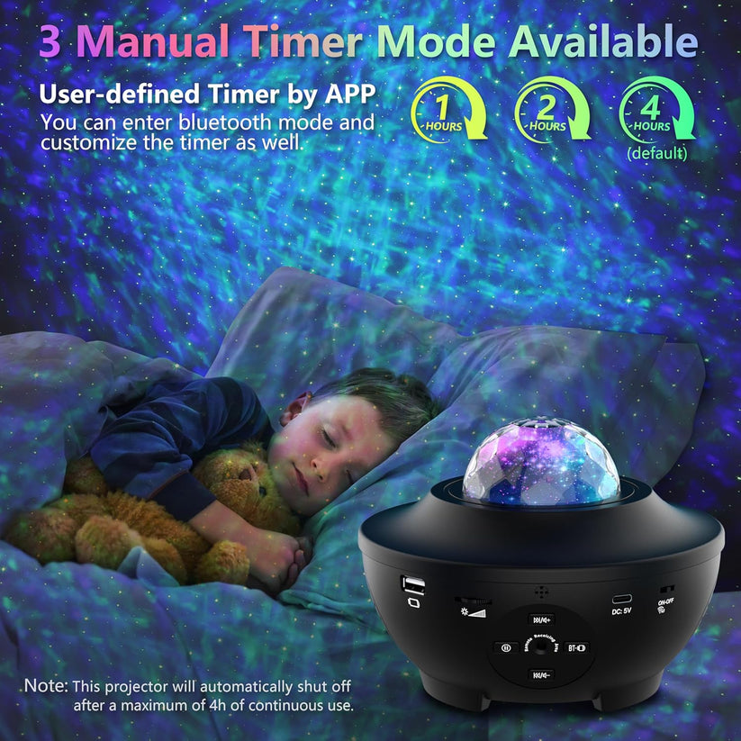 Galaxy Ocean Light Projector | جهاز عرض أضواء محيط المجرة