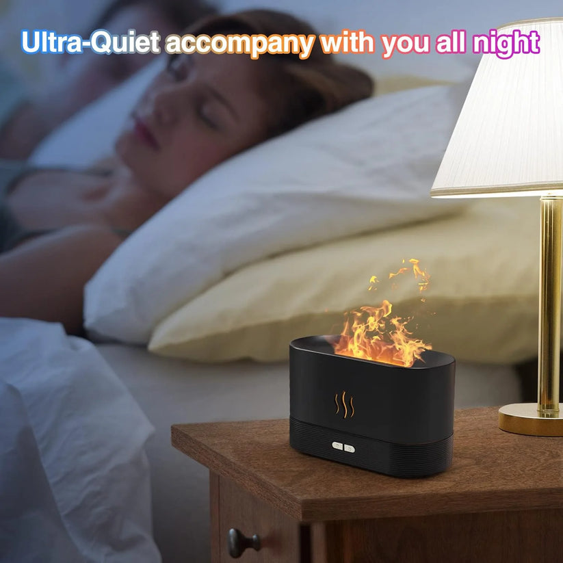 Flame Aroma Diffuser LA-0630-1 | موزّع الروائح بتأثير اللهب LA-0630-1