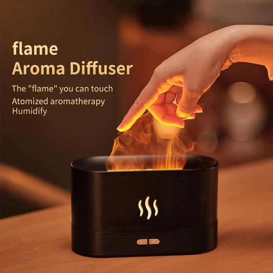 Flame Aroma Diffuser LA-0630-1 | موزّع الروائح بتأثير اللهب LA-0630-1